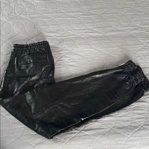 Leather pants
